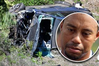 Wypadek Tigera Woodsa. Są zdjęcia rozbitego auta golfisty! Cudem przeżył
