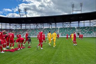 Piłkarze na nowym stadionie Zagłębia Sosnowiec