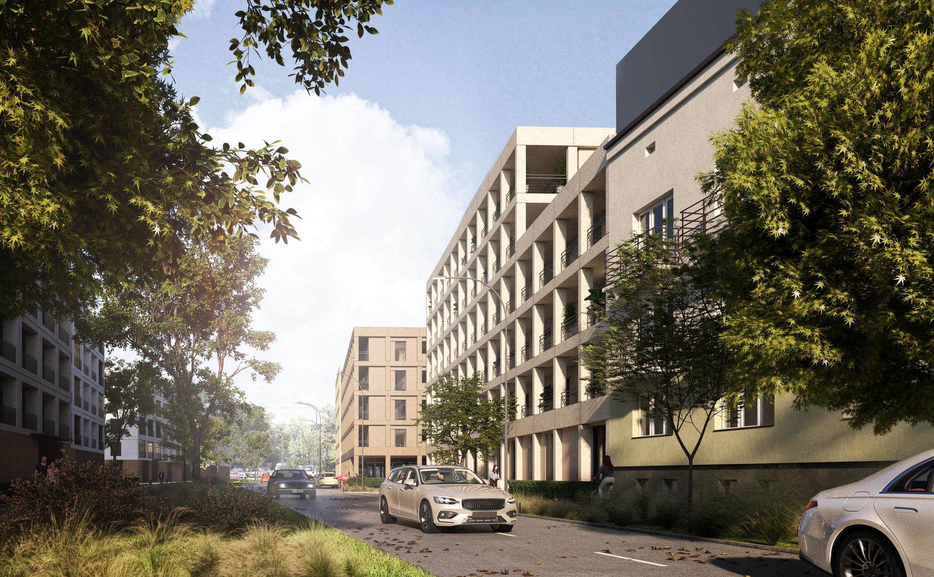 Projekt zagospodarowania fabryki Perun w Warszawie