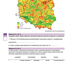 Matura próbna 2024 geografia