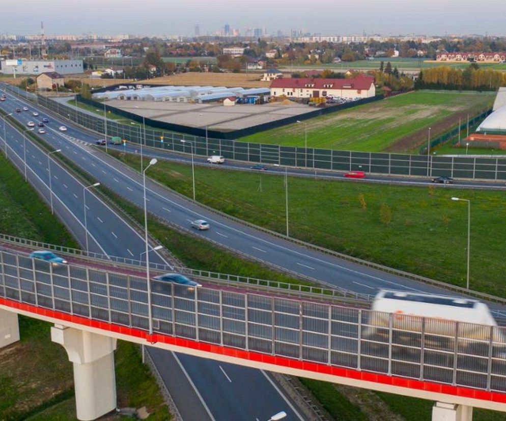Utrudnienia na łącznicy trasy S8 z trasą S2. GDDKiA ogłasza prace na węźle Konotopa