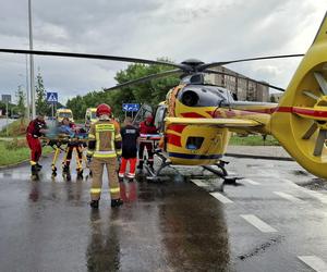 Fatalny wypadek na ulicach Gdyni! Kierowca wjechał chodnik i potrącił trzy osoby [ZDJĘCIA].