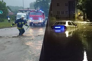 Ulewa sparaliżowała Tolkmicko