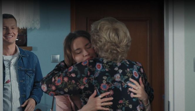 M jak miłość odc. 1881. Franka (Dominika Kachlik), Paweł (Rafał Mroczek), Barbara (Teresa Lipowska)