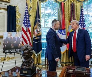 Spotkanie Donalda Trumpa z Karolem Nawrockim