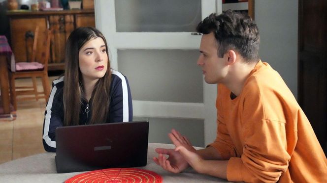 Barwy szczęścia odc. 3209. Agata (Natalia Zambrzycka), Ignacy (Olaf Staszkiewicz)