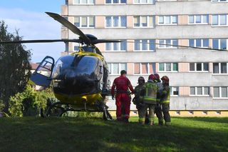 Wypadek w Świnoujściu. Mężczyzna wypadł z okna