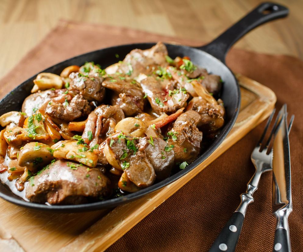 Wątróbka z patelni