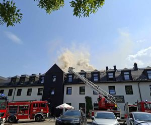 Pożar hotelu Seanator w Starachowicach