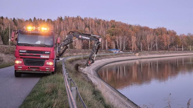 Poziom wody w zalewie brodzkim obniżony. To może mieć wpływ na ekosystem