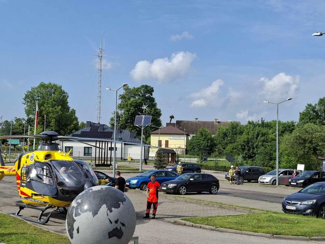 Wypadek nastolatka na hulajnodze w Mircu
