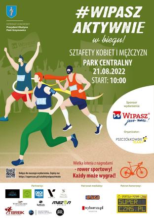 Wipasz Aktywnie w biegu! Bieg Sztafetowy Olsztyn 2022