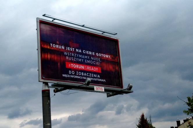 Toruń is ready - specjalne banery pojawiły się w całej Polsce