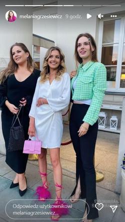 M jak miłość impreza gwiazd. Franka (Dominika Kachlik), Anita (Melania Grzesiewicz), Ala (Alicja Ostolska)