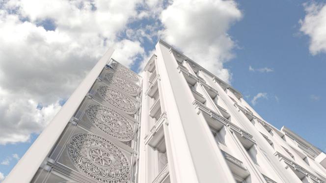Łódź. W centrum miasta powstanie NOWA KAMIENICA. Zaprojektował ją profesor z ASP