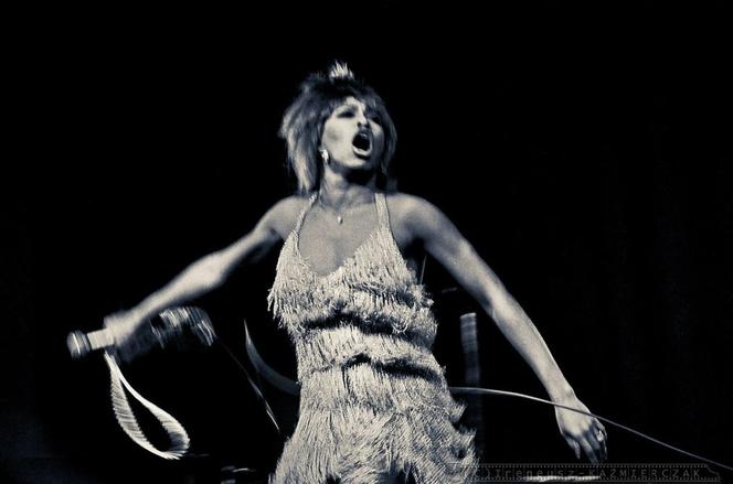 Tina Turner na koncercie w Spodku. Katowice 1981