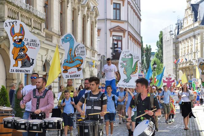 Bielsko-Biała. Zajaki po raz drugi opanują miasto. Tym razem zwrócą uwagę na problem przemocy rówieśniczej