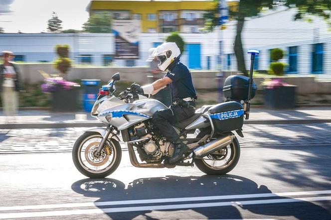  Na motocyklach patroluja drogi powiatu braniewskiego