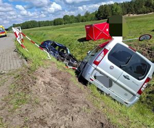Tragedia na Mazowszu. 95-latek zginął w wypadku. Cztery osoby ranne, w tym dwie nastolatki