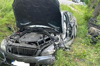 Wypadek na trasie Wizna - Jedwabne pod Łomżą! Jedna osoba trafiła do szpitala