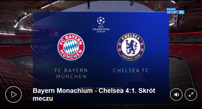 Skrót meczu Bayern Monachium - Chelsea