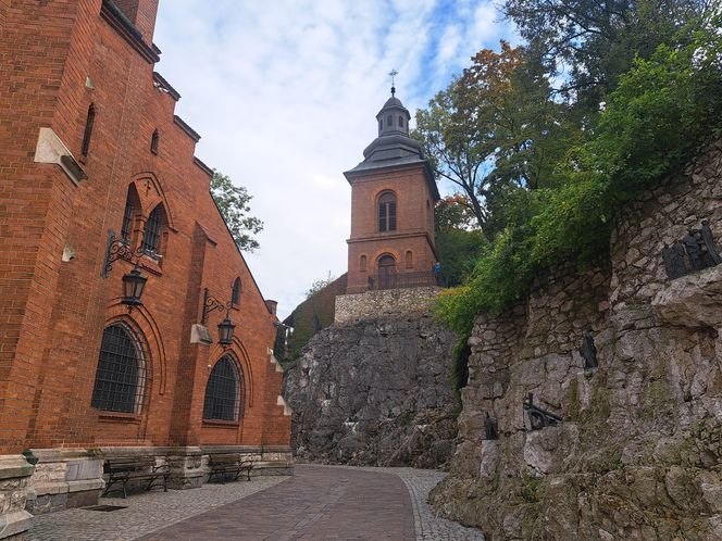 Ogród za kościołem św. Józefa w Krakowie