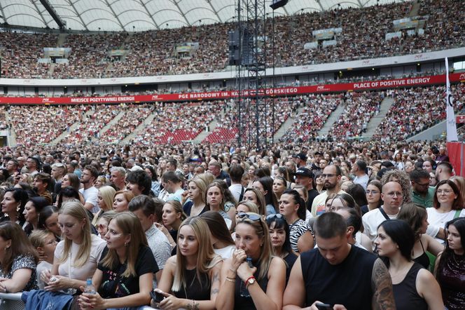 Koncert Jennifer Lopez w Warszawie (25.07.2025) - część pierwsza. Organizatorem koncertu jest Prestige MJM