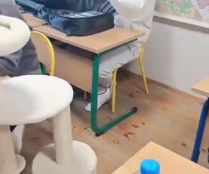 Dzień bez plecaka w warszawskiej szkole