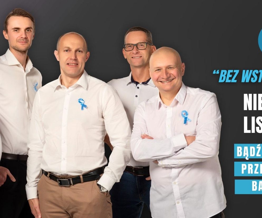 Ostrzeszów dołącza do akcji Niebieski Listopad. Panowie, badajcie się!