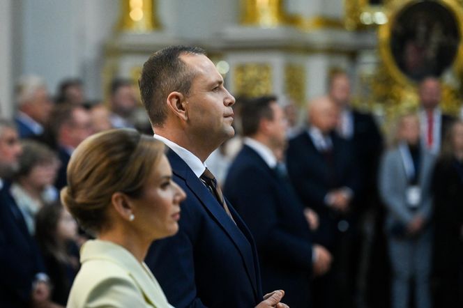 Marta Nawrocka na Dożynkach Prezydenkich