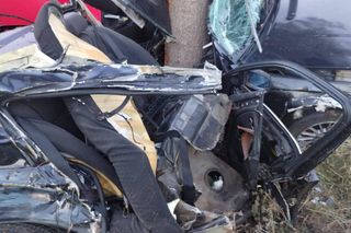 Tragiczny wypadek w Zalesiu. Nie żyje 23-letni kierowca BMW