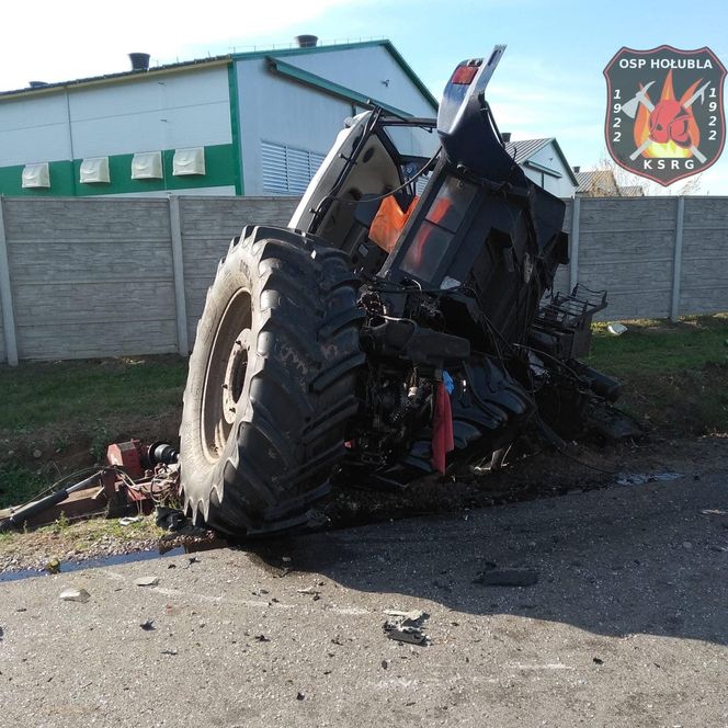 W zdarzeniu drogowym w miejscowości Skwierczyn Lack ucierpiała jedna osoba.