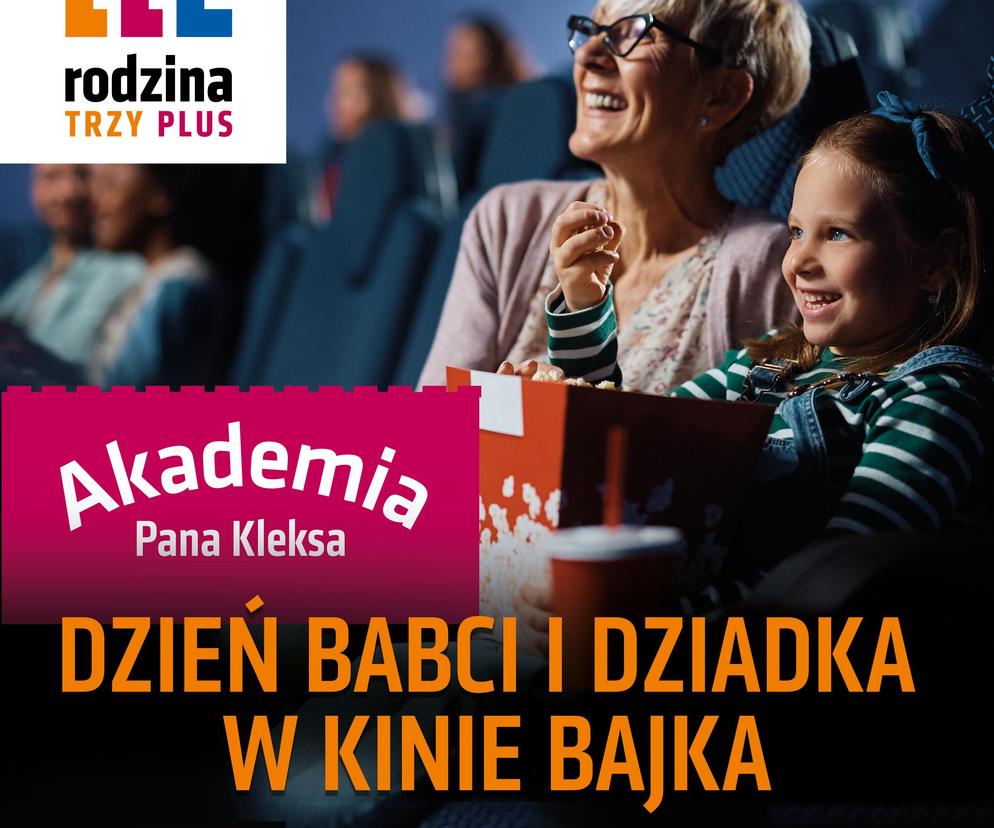 Dzień Babci i Dziadka w kinie w Lublinie - plakat wydarzenia