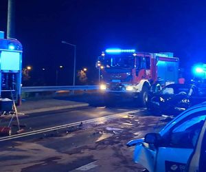 29.07.25 Starachowice. Wypadek na wiadukcie