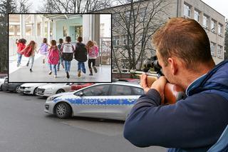 Szaleniec ostrzelał szkołę w Wałbrzychu! Rodzice przerażeni. Policja prosi o pomoc