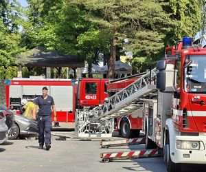 Pożar hotelu Senator w Starachowicach