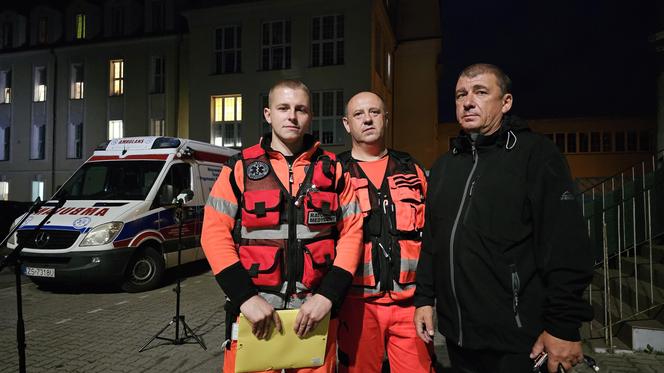 Wypadek w pobliżu Konotopu  - autobus z tirem 