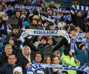 Kibice na meczu Lech Poznań - Widzew Łódź bawili się świetnie. Humory popsuli im piłkarze Kolejorza 