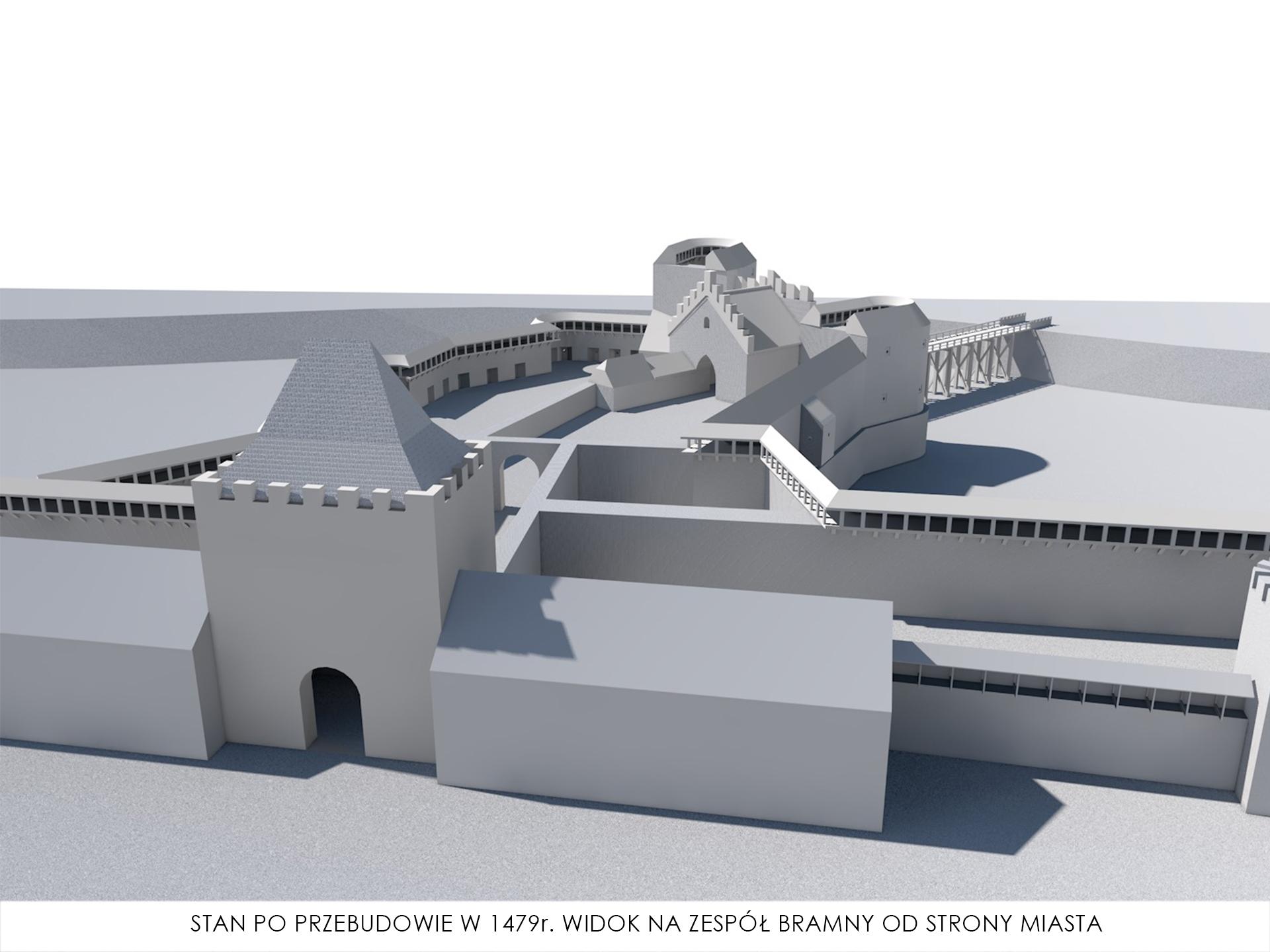 Rekonstrukcja średniowiecznej Bramy Mikołajskiej II we Wrocławiu