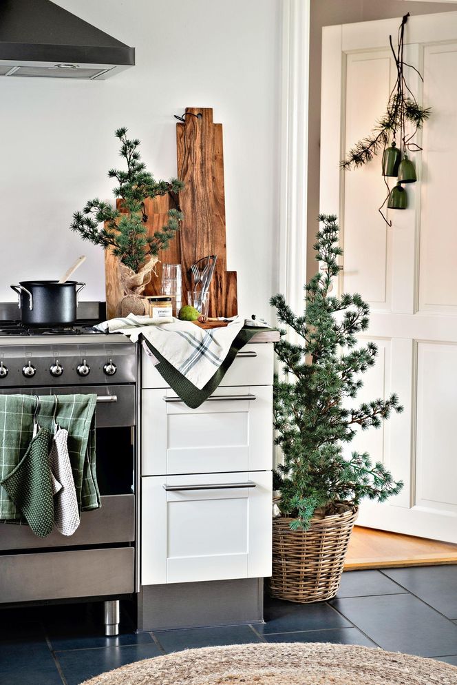 Bożonarodzeniowe dekoracje w stylu skandynawskim