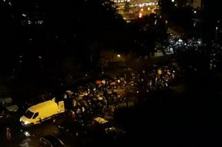 Toruń: korki, blokady, pełne parkingi przy cmentarzach i przerwany protest [WIDEO]
