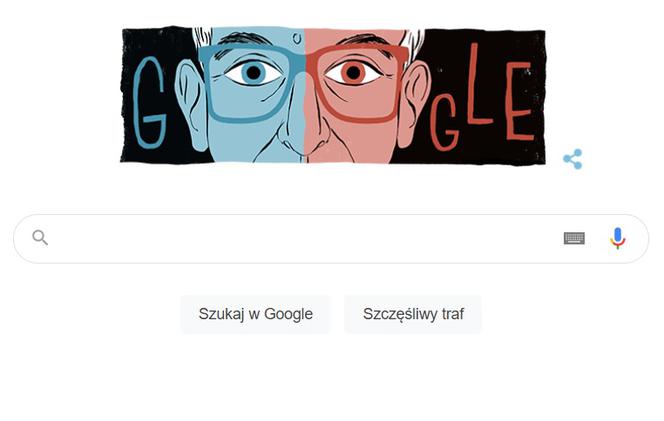 Google Doodle. Krzysztof Kieślowski bohaterem wyszukiwarki. Wybitny reżyser uhonorowany