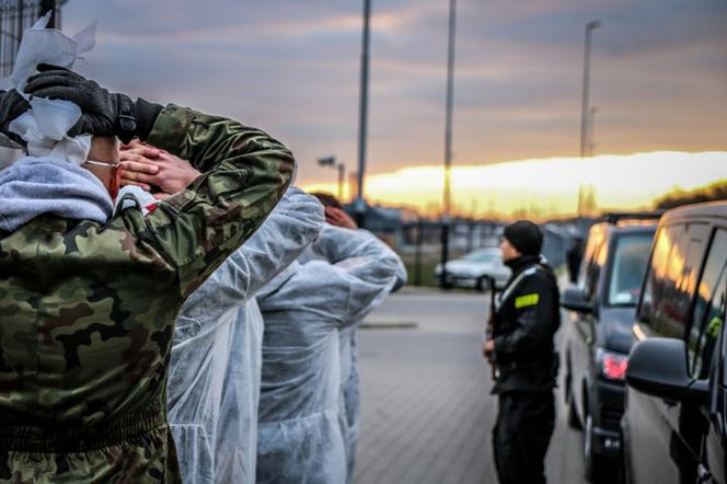 W rejonie Olechowa odbyły się ćwiczenia pod kryptonimem "Pociąg"