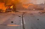Atak rakietowy na ukraińskie miasta