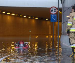 Warszawa zalana po burzy