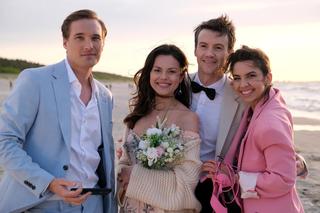 M jak miłość odc. 1748. Kasia (Paulina Lasota), Jakub Karski (Krzysztof Kwiatkowski), Aneta (Ilona Janyst), Olek (Maurycy Popiel)