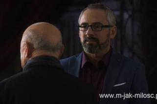 M jak miłość odcinek 1182. Adam Werner (Jacek Kopczyński), ksiądz (Maciej Damięcki)