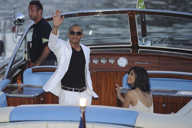 Nicole Scherzinger i Lewis Hamilton