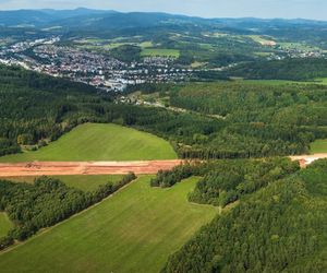 Autostrada D11 w Czechach - zdjęcia z budowy - sierpień 2025