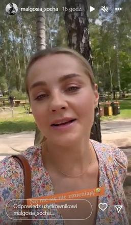 Przyjaciółki 20 sezon na planie. Małgorzata Socha (Inga)